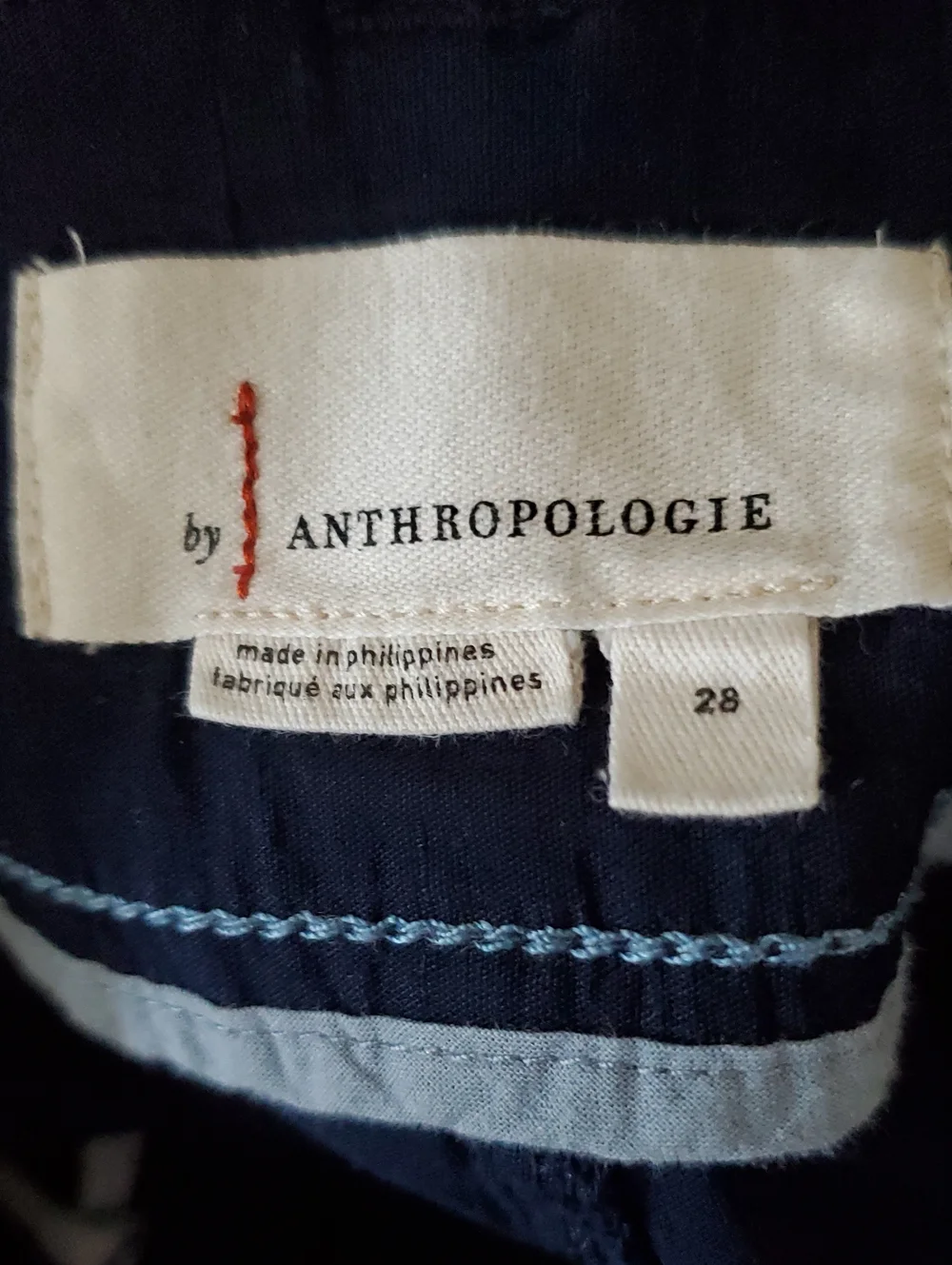 NWOT By Anthropologie Colette High-Waist Shorts Size 28 Linen Cotton Blend
